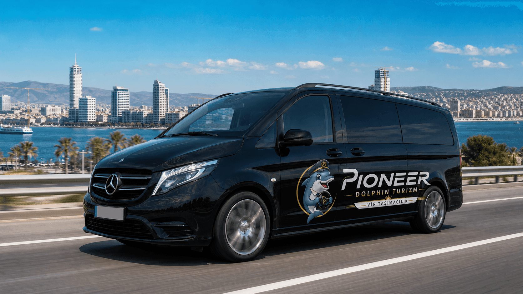 Pioneer Dolphin VIP Mercedes Vito — İzmir lüks transfer aracı