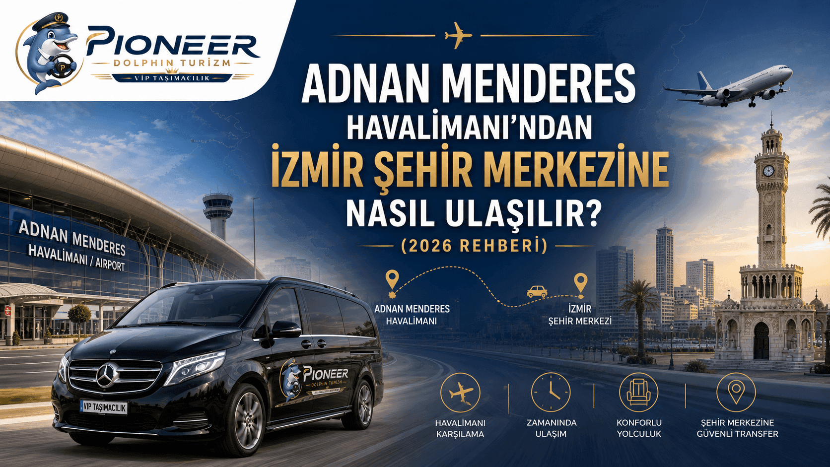 Adnan Menderes Havalimanı'ndan İzmir Şehir Merkezine Nasıl Ulaşılır? (2026 Rehberi)